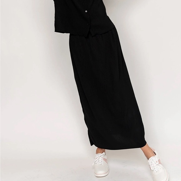Black Maxi Skirt - Picture 1 of 4